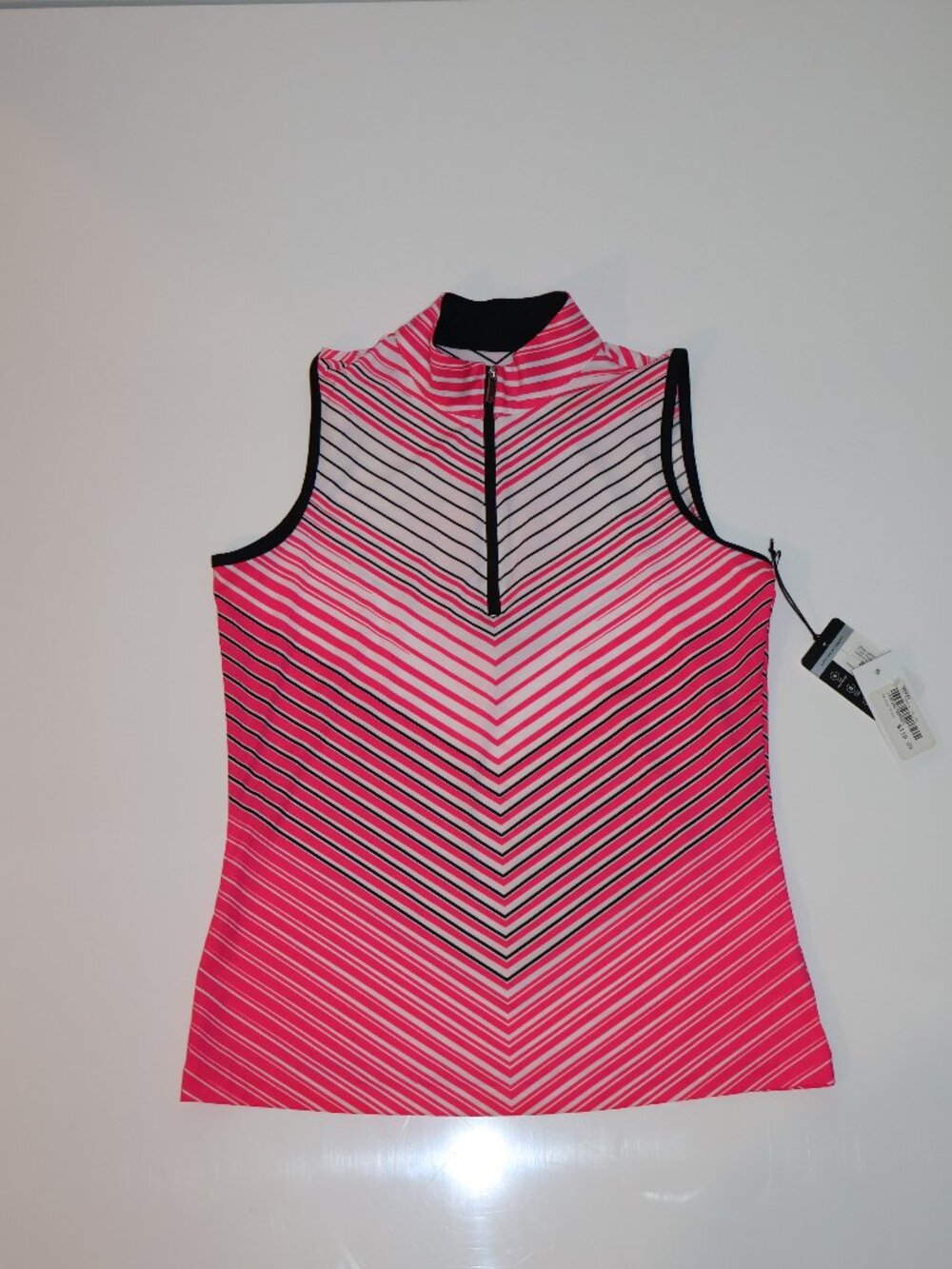 Tail Sleeveless Golf Zip up